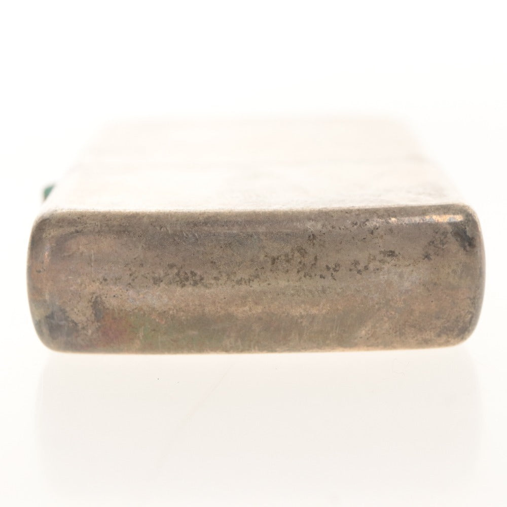 ■ ZIPPO ジッポー オイルライター STERLING 1992 U.S.A製 ヴィンテージ シルバー 箱付き 動作品