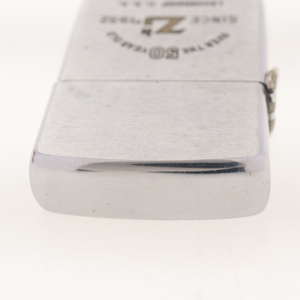 ■ Zippo ジッポー オイルライター OVER THE 50 YEAR OLD SINCE Z 1932 1982年製 LEADERSHIP U.S.A 限定版 喫煙具 木箱付き 動作品