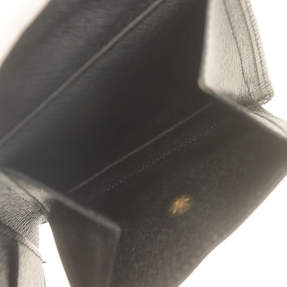 ■ LOUIS VUITTON ルイヴィトン 二つ折り財布 VI0041 エピ クレディ モネ 小銭 札 カード入れ メンズ レディース 黒 ブラック 未使用