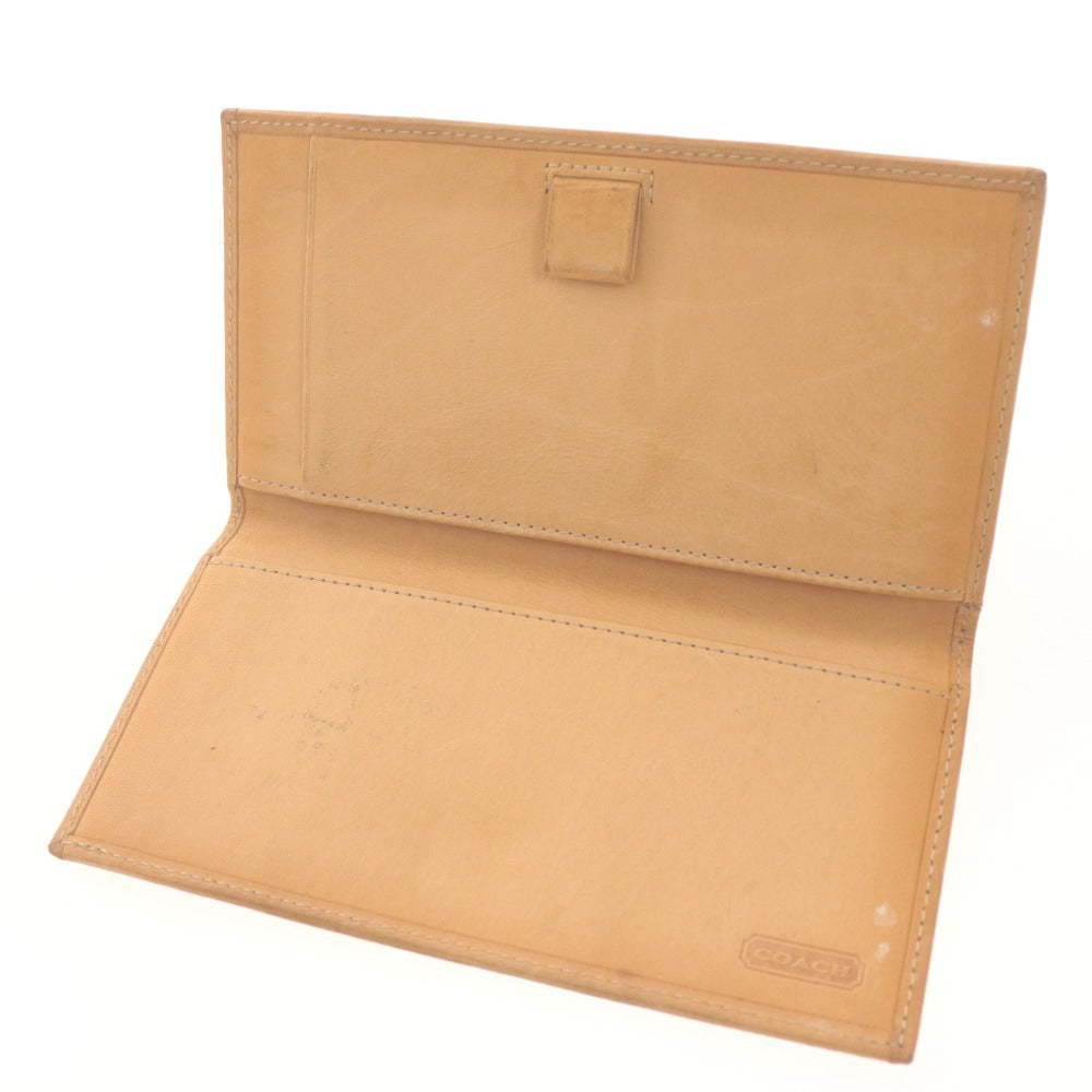 ■ COACH agnes b. Coach Agnes b. 2-piece set bundle Book cover Card case Signature /Long wallet Nylon Coin purse Bill compartment