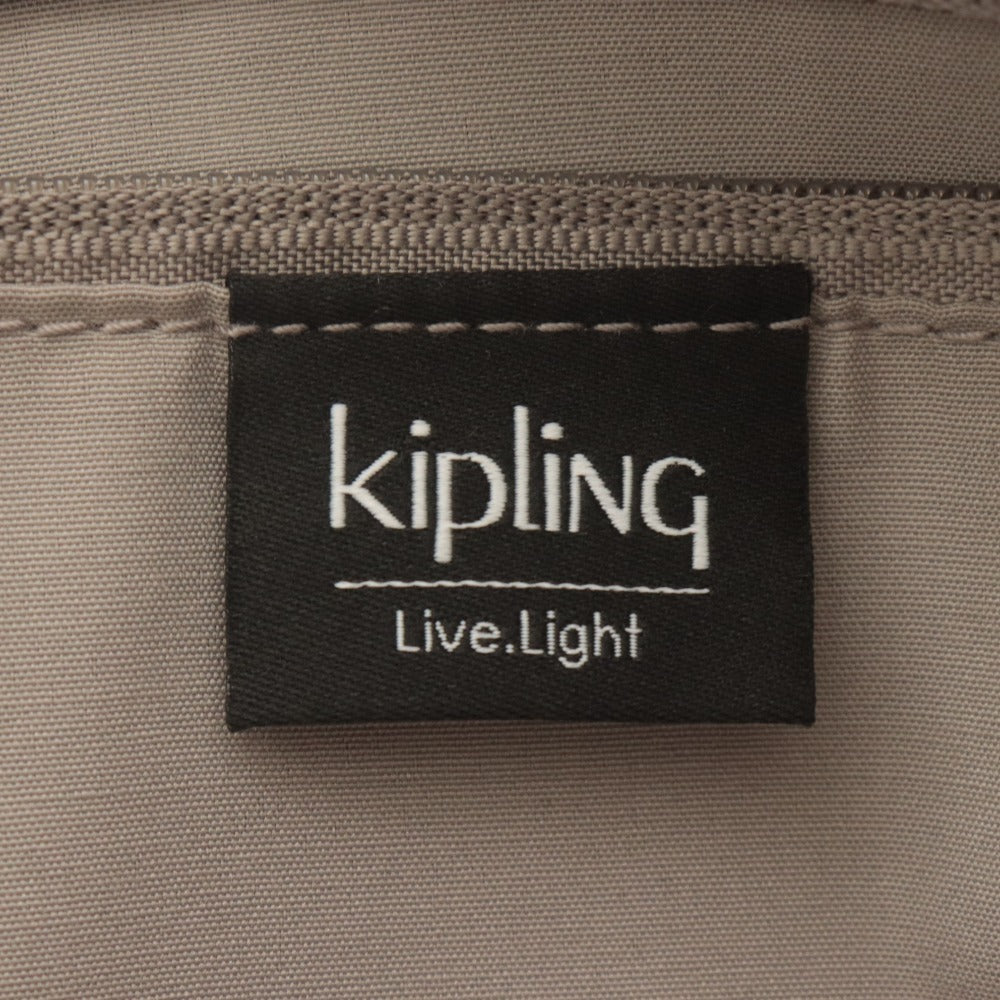 ■ Kipling Shoulder Bag ABANU M URBAN PALM KI6678-49O Men's Women's Black/White/Beige Unused