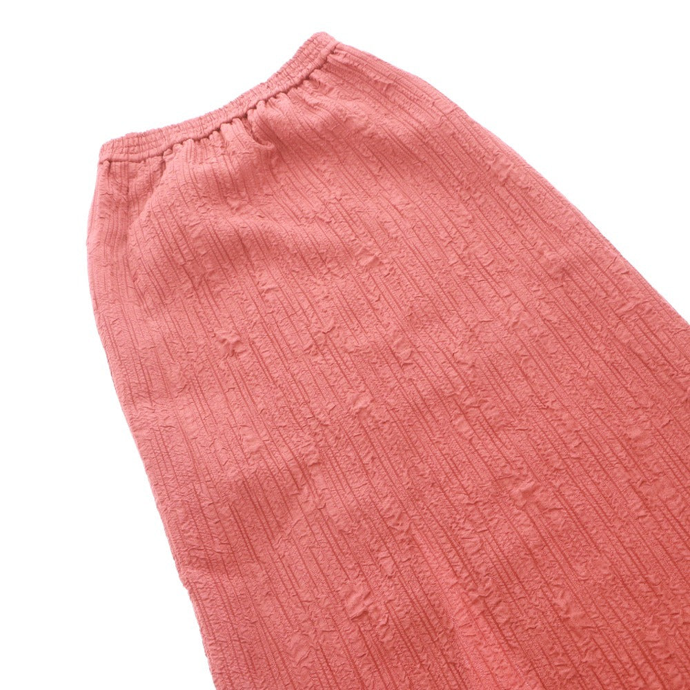 ■ ビューティーアンドユース BEAUTY&YOUTH UNITED ARROWS ロングスカート ボトムス スリット レディース S オレンジ 付属品付き 未使用