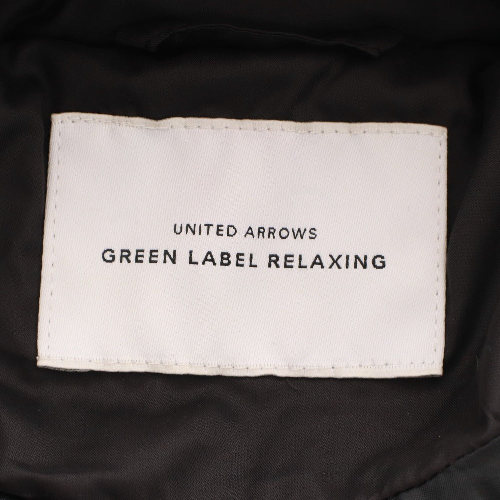 ■ グリーンレーベルリラクシング GREEN LABEL RELAXING ダウンジャケット アウター レディース 36(S相当）ブラック