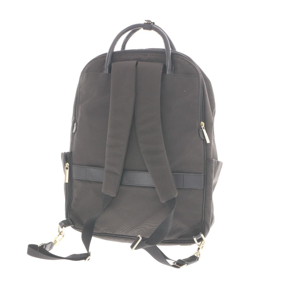 ■ トゥミ TUMI リュック バックパック 鞄 ラーキン ビジネス ゴールド金具 レディース メンズ ブラック