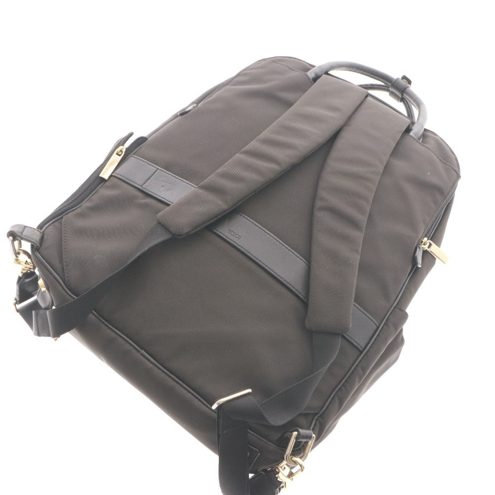 ■ トゥミ TUMI リュック バックパック 鞄 ラーキン ビジネス ゴールド金具 レディース メンズ ブラック