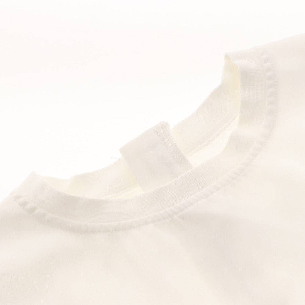 ■ エマテイラー Emma Taylor ブラウス 半袖 トップス 後ろジップ レディース フリー ホワイト