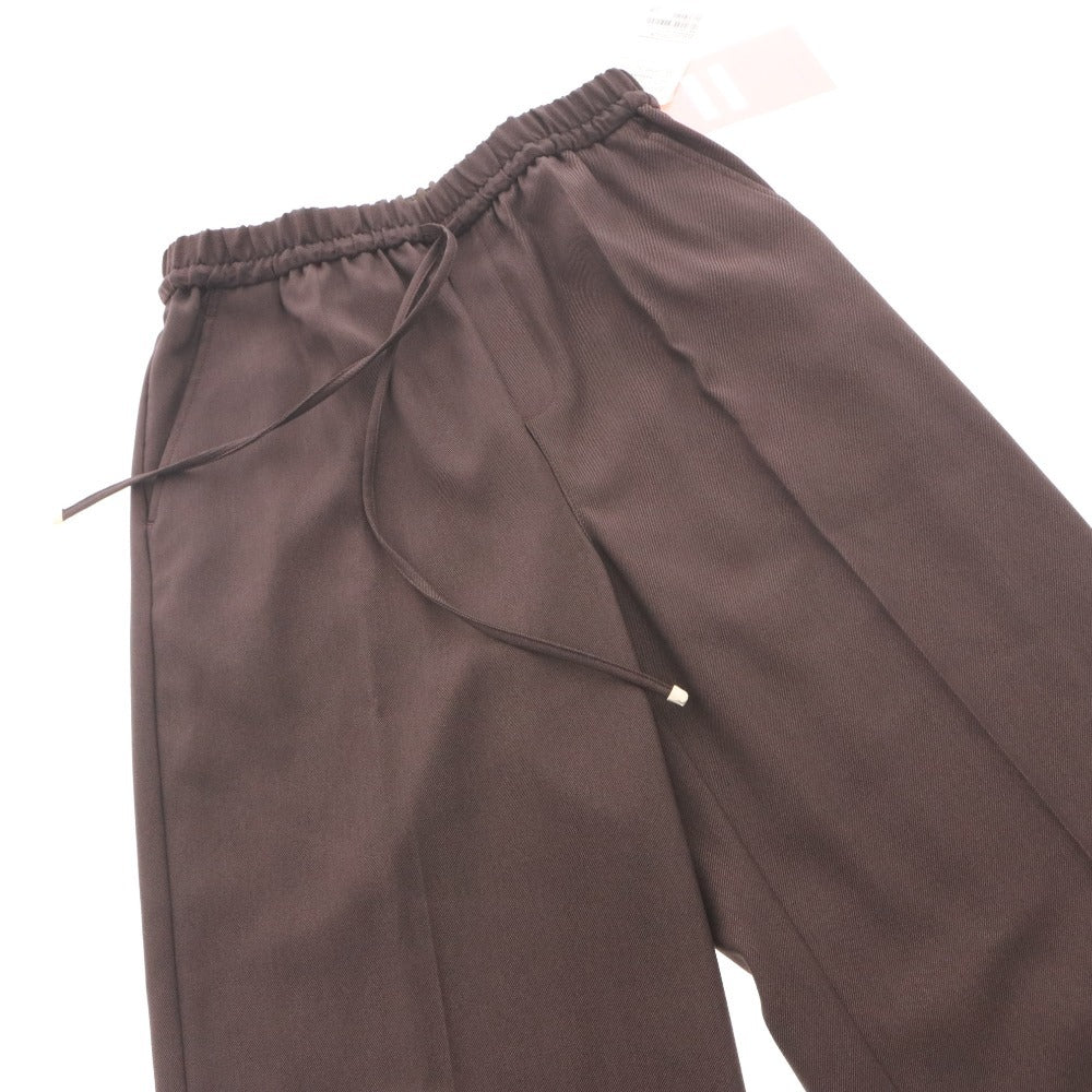 ■ グリーンレーベルリラクシング GREEN LABEL RELAXING パンツ ボトムス ニーハイフレア 伸縮性 レディース 36（S相当）ブラウン