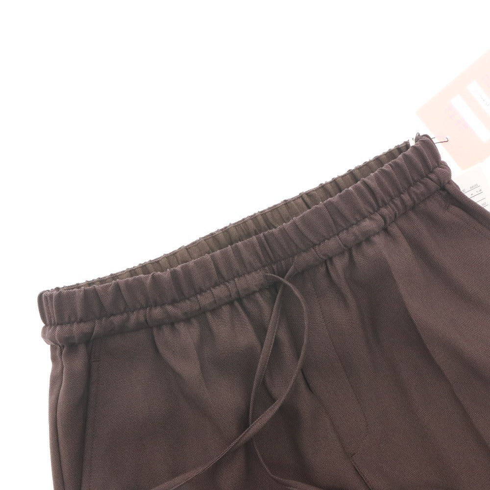 ■ グリーンレーベルリラクシング GREEN LABEL RELAXING パンツ ボトムス ニーハイフレア 伸縮性 レディース 36（S相当）ブラウン
