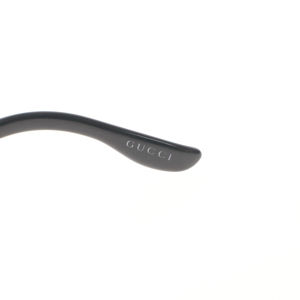 ■ グッチ GUCCI サングラス GG2986/S D28ZR インターロッキング アイウエア シルバー金具 6□22-11 ブラック
