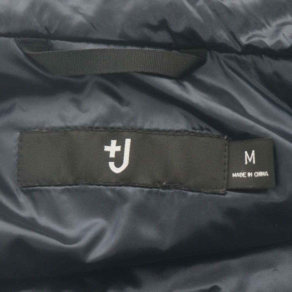 ■ ユニクロ UNIQLO +J x JIL SANDER ダウンジャケット 長袖 アウター ハイブリッドダウンオーバーサイズパーカ メンズ M ブラック 黒