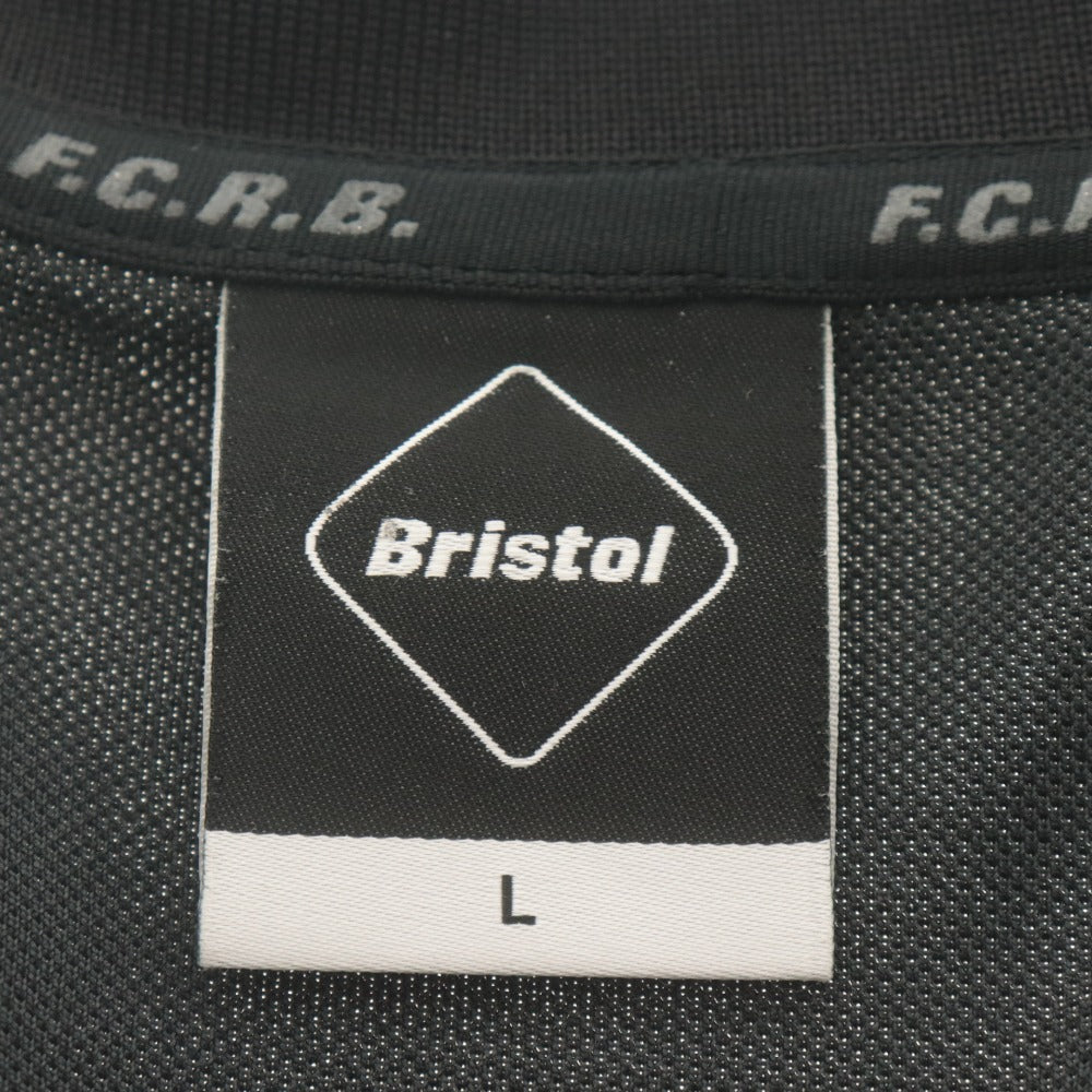 ■ F.C.Real Bristol ジャケット 長袖 アウター ジャージ ブルゾン TRAINING JERSEY BLOUSON FCRB-189010 SOPH. メンズ L 黒 グレー系