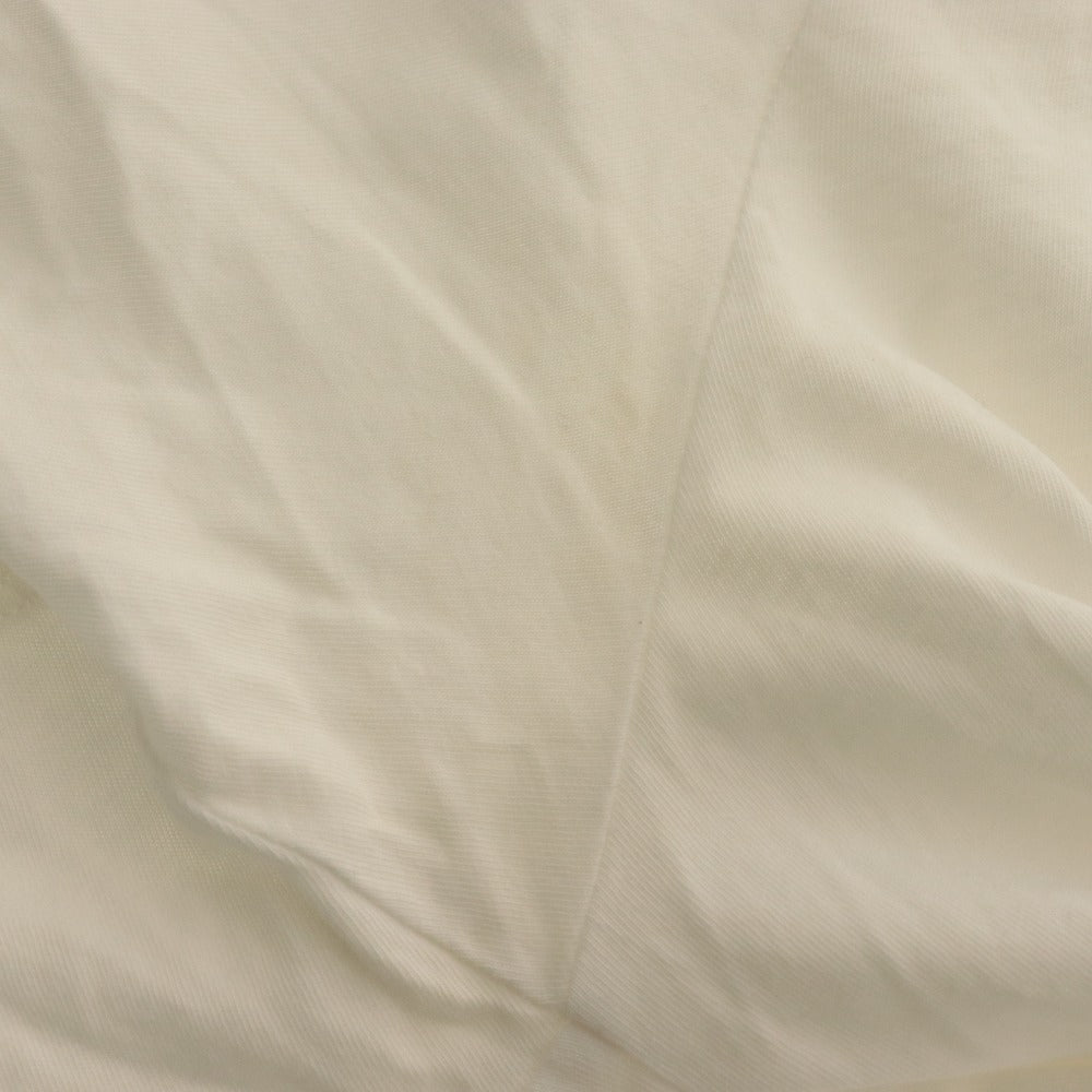 ■ ドリスヴァンノッテン DRIES VAN NOTEN 半袖 Tシャツ トップス Vネック 総柄 メンズ レディース small 白 ホワイト 訳アリ