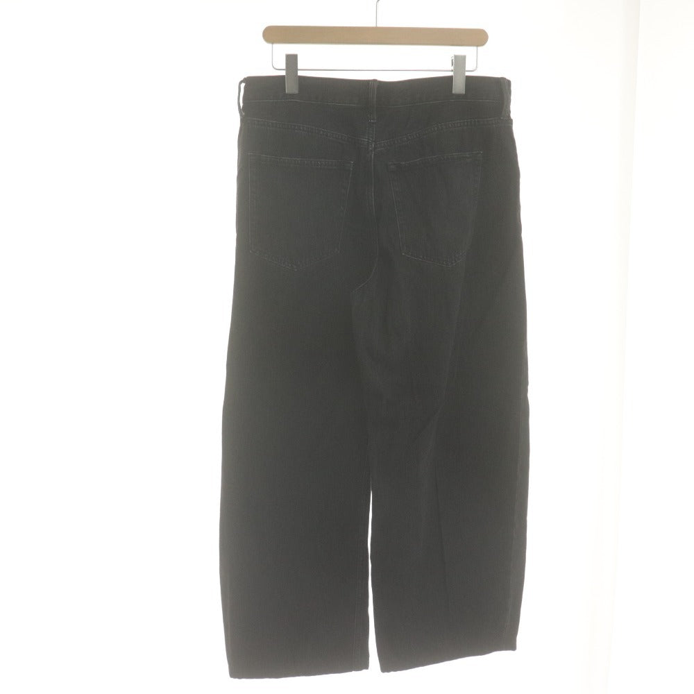 ■ UNIQLO JEANS ユニクロ デニムパンツ バギーカーブジーンズ 男女兼用 メンズ レディース 30 (S～M相当) ダークグレー