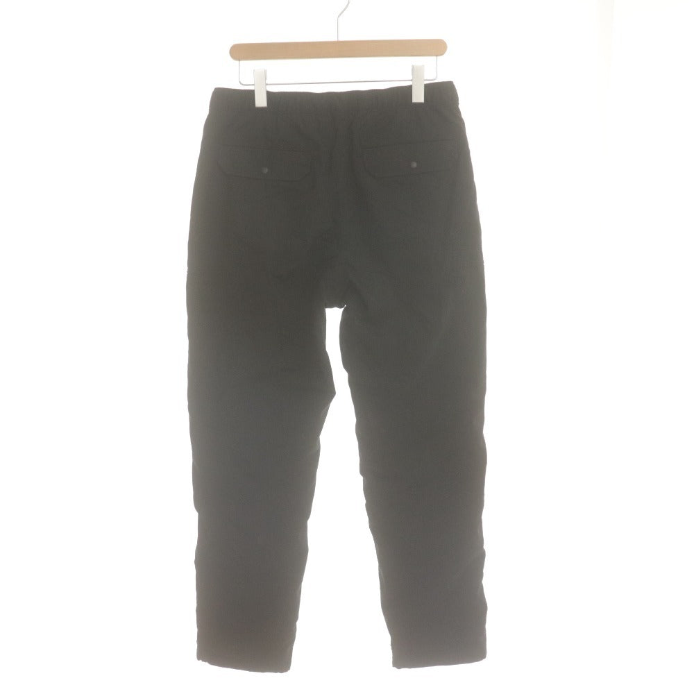 ■ UNIQLO ユニクロ ヒートテックギアパンツ ボトムス 紐ベルト付き イージー フィット 暖パン 縦ポケット メンズ M 黒 ブラック