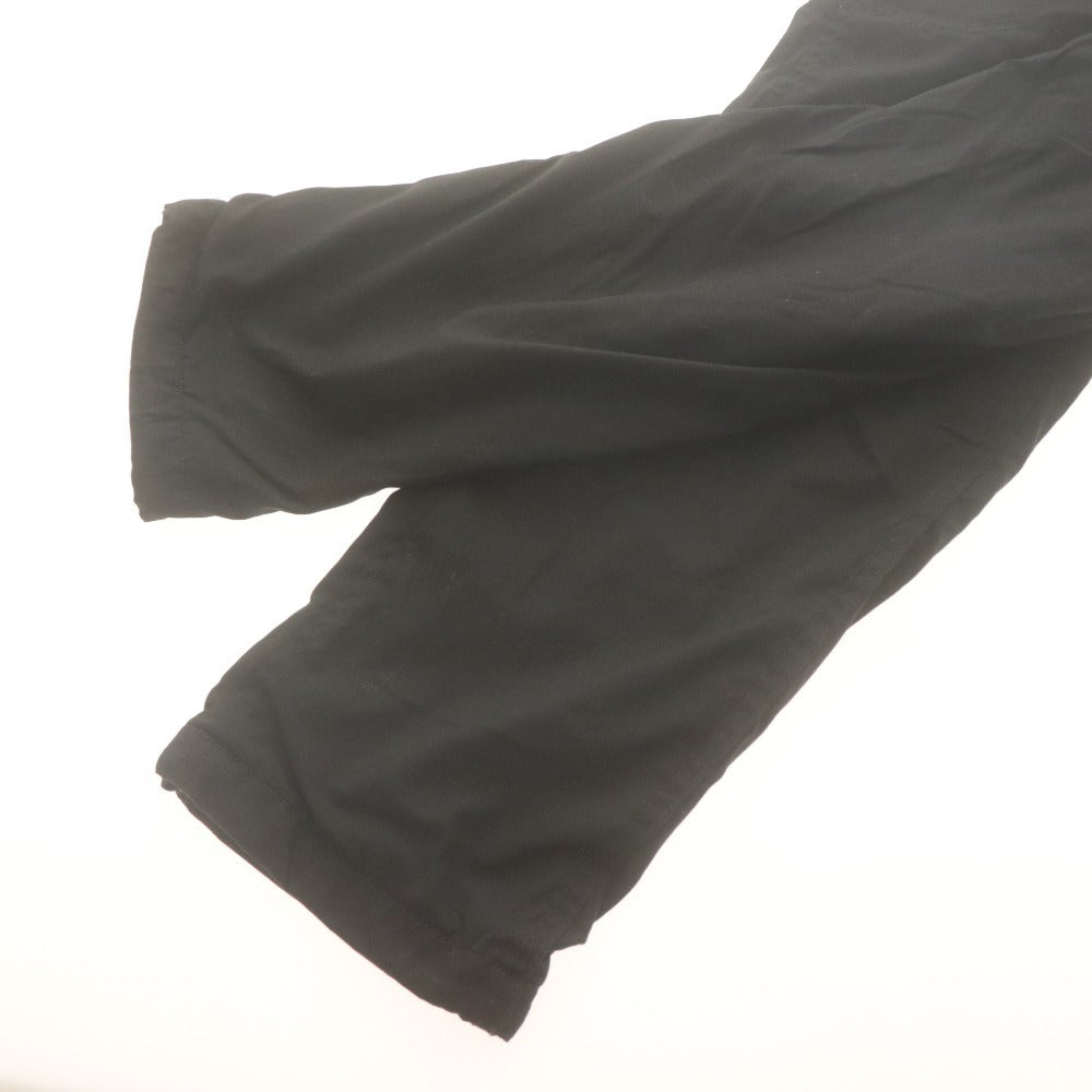 ■ UNIQLO ユニクロ ヒートテックギアパンツ ボトムス 紐ベルト付き イージー フィット 暖パン 縦ポケット メンズ M 黒 ブラック