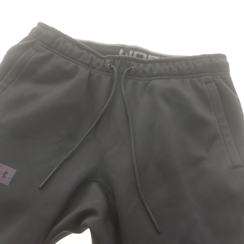■ UNDER ARMOUR アンダーアーマー UAウインター ニット 3レイヤー パンツ4.0 ボトムス ロング トレーニングウェア メンズ M 黒