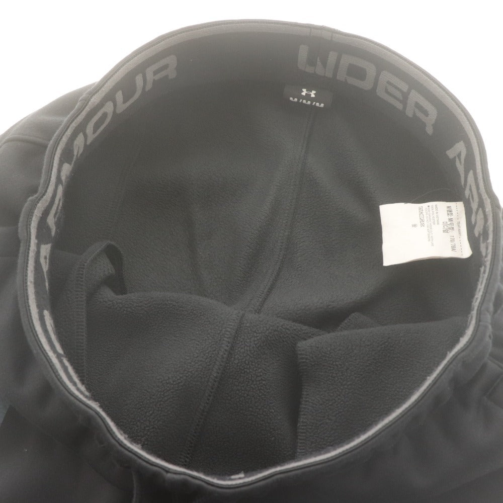 ■ UNDER ARMOUR アンダーアーマー UAウインター ニット 3レイヤー パンツ4.0 ボトムス ロング トレーニングウェア メンズ M 黒