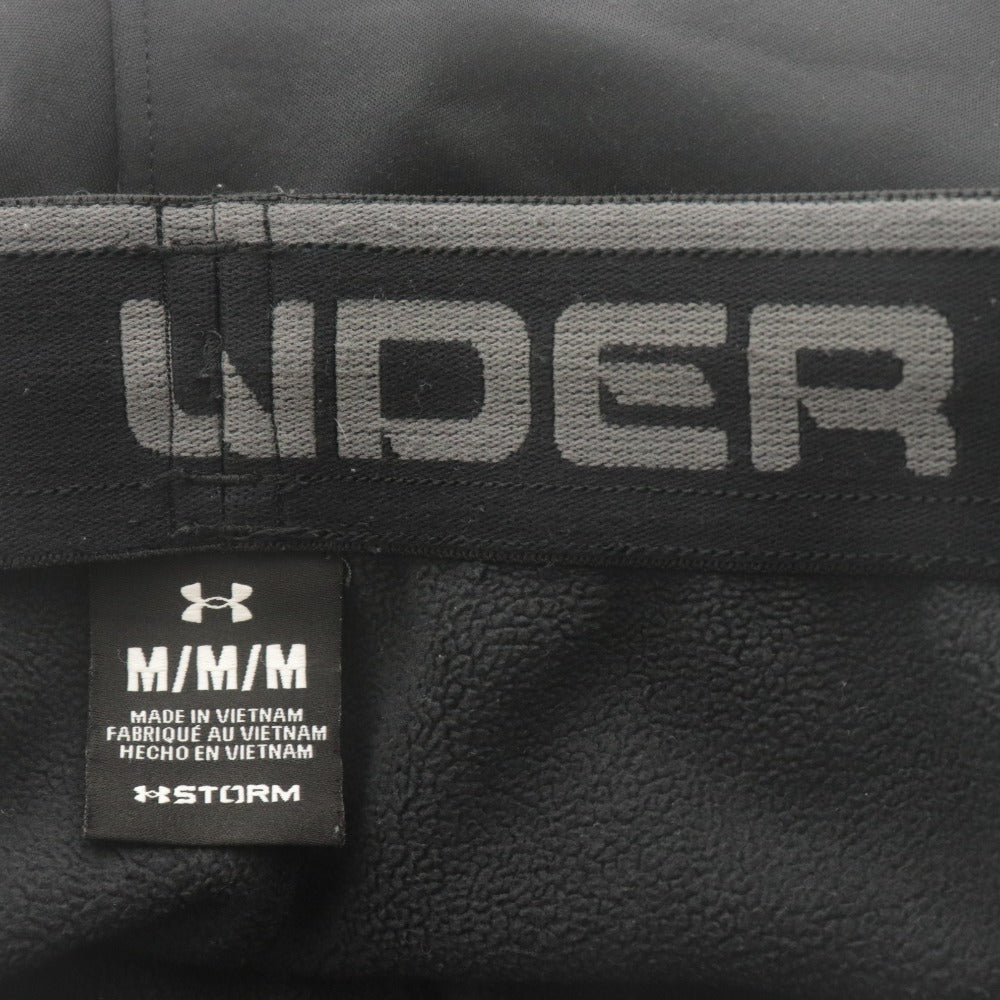 ■ UNDER ARMOUR アンダーアーマー UAウインター ニット 3レイヤー パンツ4.0 ボトムス ロング トレーニングウェア メンズ M 黒