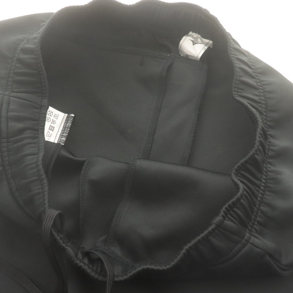 ■ MIZUNO ミズノ ストレッチスウェットパンツ ボトムス 32MDC050 ロゴ スポーツ トレーニングウエア メンズ レディース ユニセ M 黒