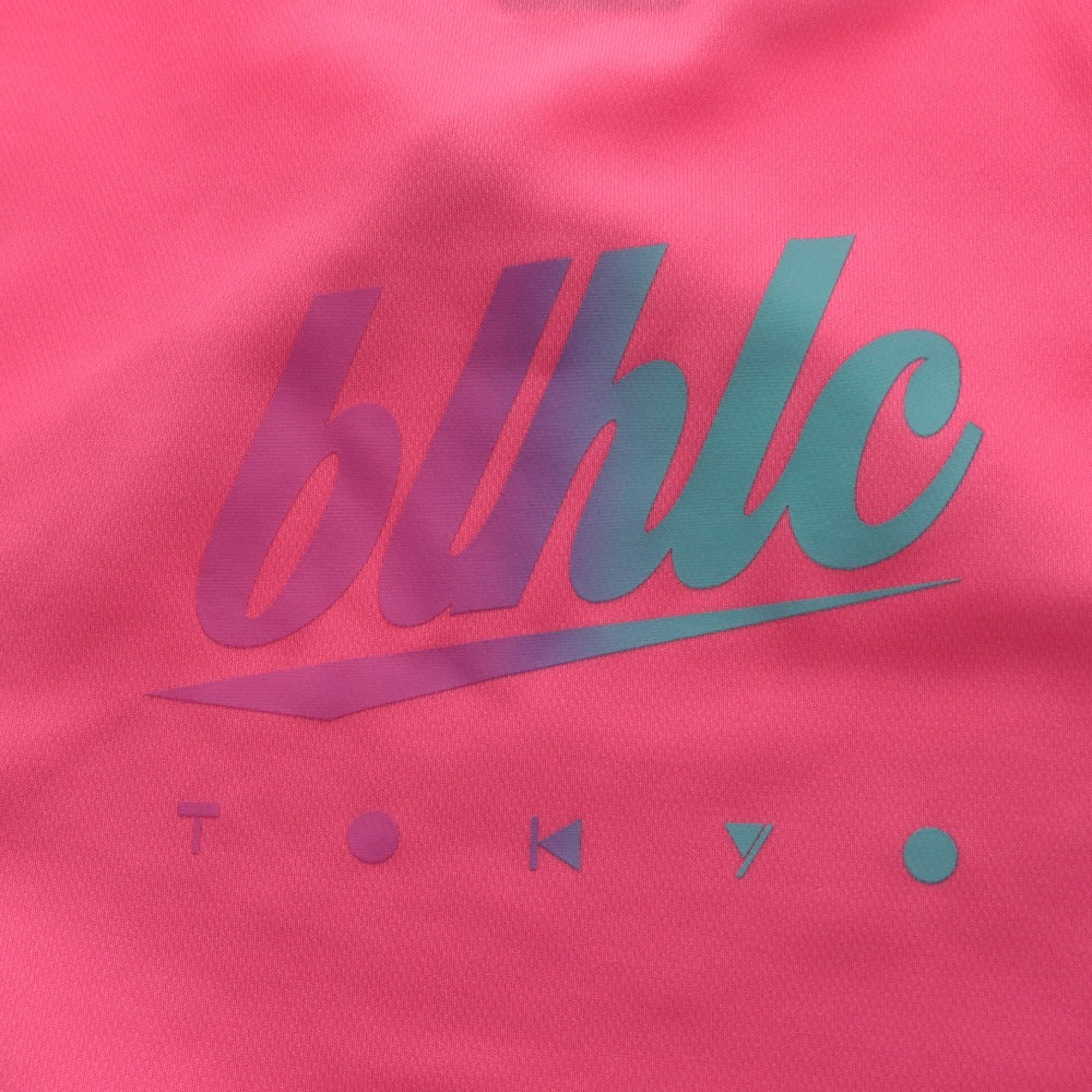 ■ ballaholic ボーラホリック 半袖Tシャツ トップス ラグラン袖 blhlc TOKYO スポーツ バスケットボールウェア メンズ M ピンク