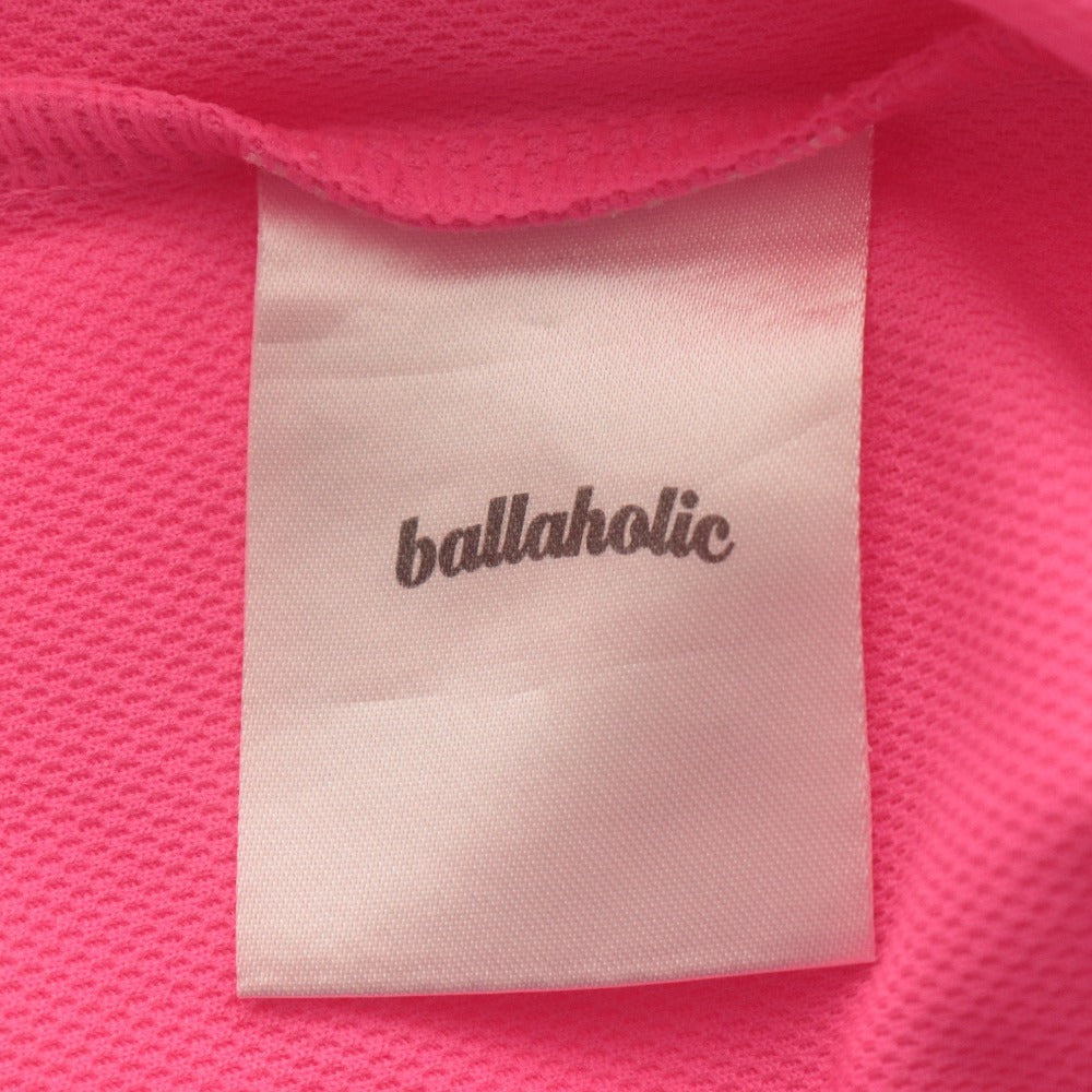 ■ ballaholic ボーラホリック 半袖Tシャツ トップス ラグラン袖 blhlc TOKYO スポーツ バスケットボールウェア メンズ M ピンク