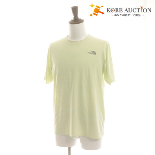 ■ THE NORTH FACE トレーニングウエア 半袖Tシャツ トップス GTD 吸汗速乾性 ドライ感 ランニング スポーツ メンズ L ライトカーキ系