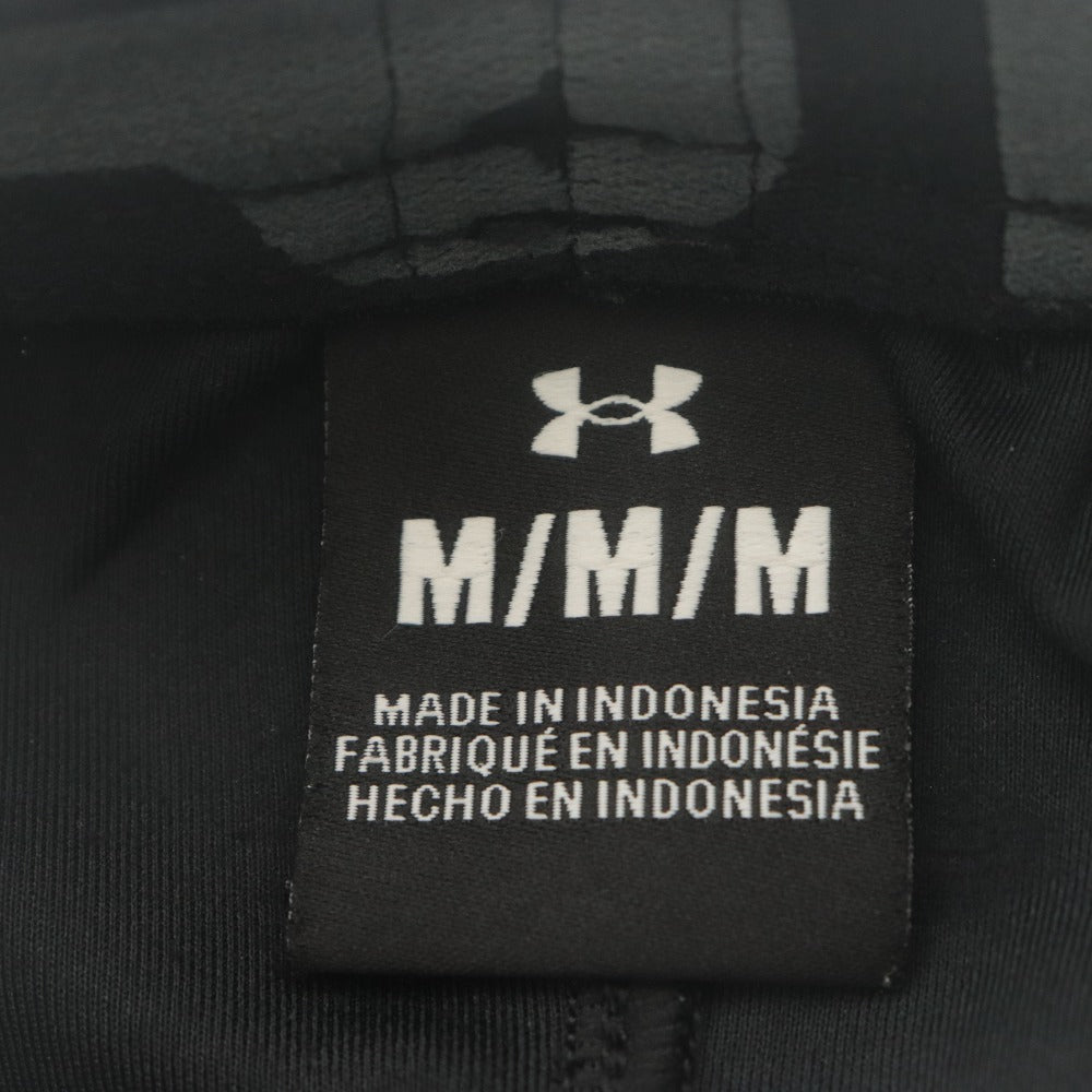 ■ UNDER ARMOUR ジョガーパンツ UAアーマースプリングニット ボトムス ロング ジャージ ストレッチ トレーニングウエア メンズ M 黒