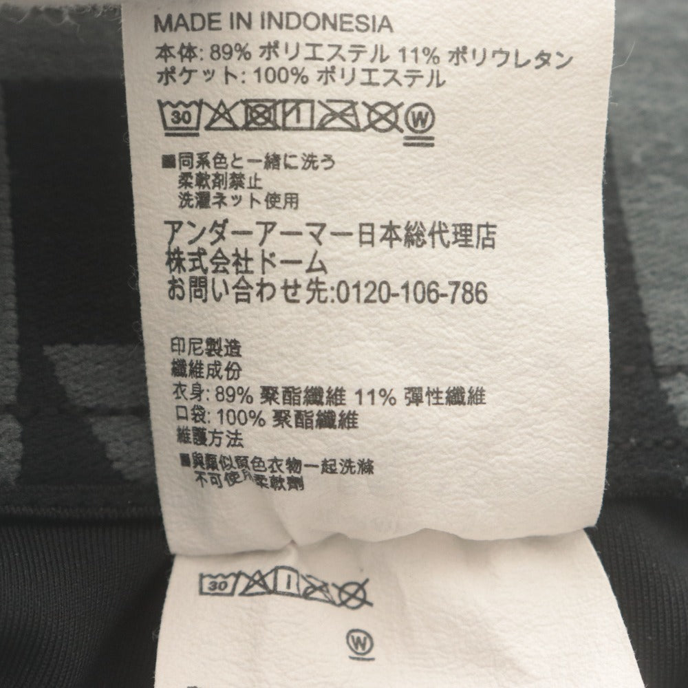 ■ UNDER ARMOUR ジョガーパンツ UAアーマースプリングニット ボトムス ロング ジャージ ストレッチ トレーニングウエア メンズ M 黒