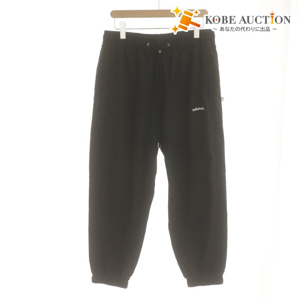■ ballaholic ボーラホリック トラックパンツ ボトムス Logo Anywhere Pants シャカシャカ トレーニング スポーツウエア メンズ L 黒