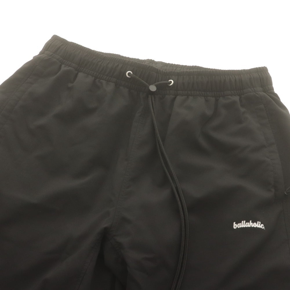 ■ ballaholic ボーラホリック トラックパンツ ボトムス Logo Anywhere Pants シャカシャカ トレーニング スポーツウエア メンズ L 黒