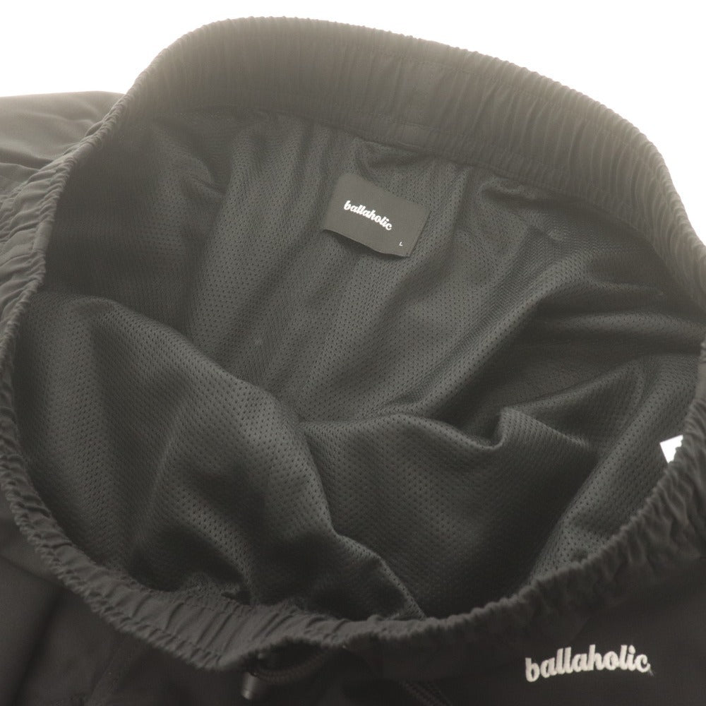 ■ ballaholic ボーラホリック トラックパンツ ボトムス Logo Anywhere Pants シャカシャカ トレーニング スポーツウエア メンズ L 黒