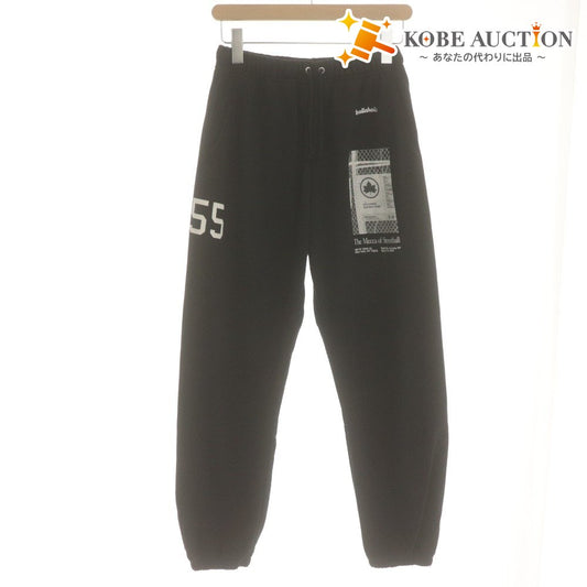 ■ ballaholic スウェットパンツ ボトムス The Mecca Sweat Pants 155 柄 イージー スポーツ トレーニングウエア メンズ M 黒