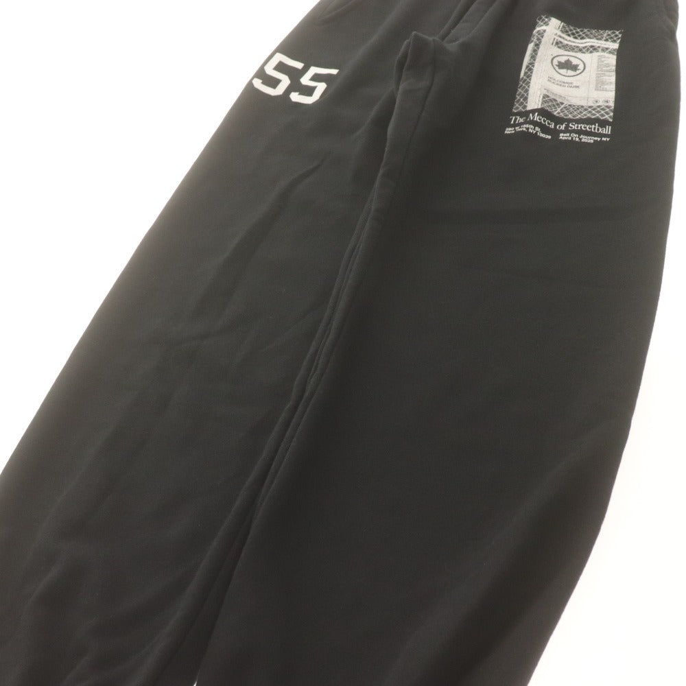 ■ ballaholic スウェットパンツ ボトムス The Mecca Sweat Pants 155 柄 イージー スポーツ トレーニングウエア メンズ M 黒