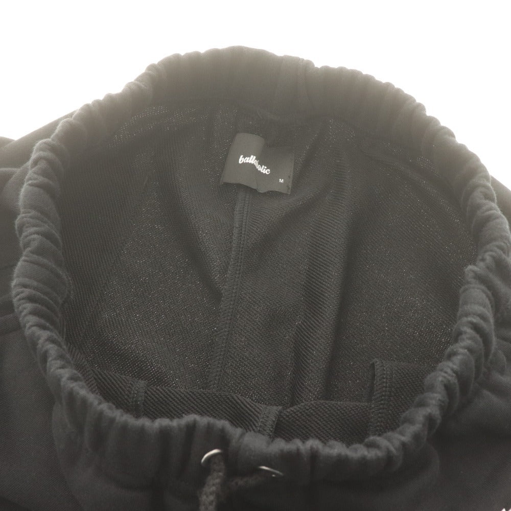 ■ ballaholic スウェットパンツ ボトムス The Mecca Sweat Pants 155 柄 イージー スポーツ トレーニングウエア メンズ M 黒