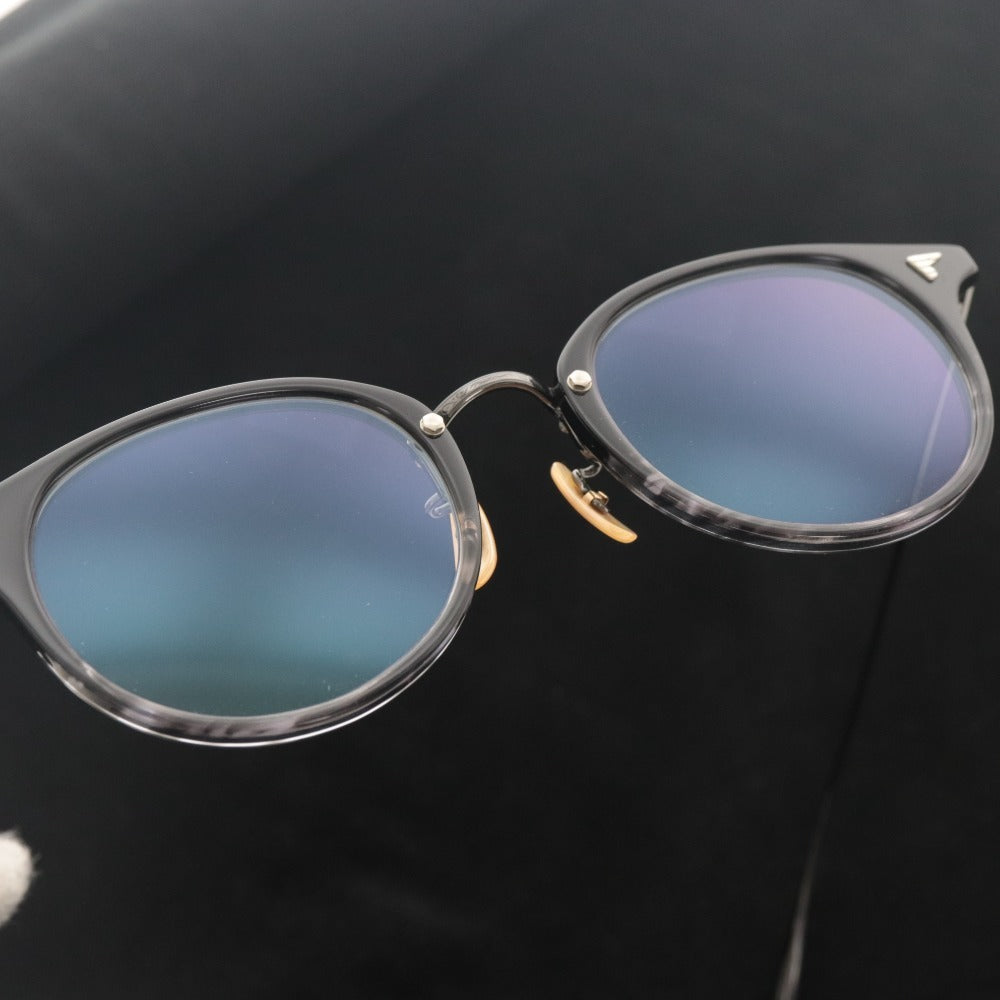 ■ BJ CLASSIC COLLECTION サングラス COM-510N NT 48□21-142 C-110-15 レンズ入り チタン メガネ ダークグレー 黒 ケース付き