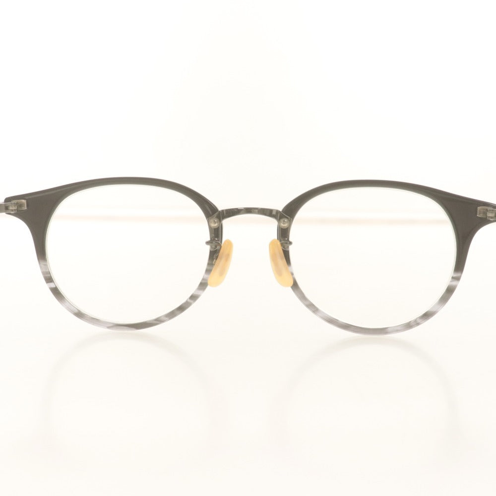 ■ BJ CLASSIC COLLECTION サングラス COM-510N NT 48□21-142 C-110-15 レンズ入り チタン メガネ ダークグレー 黒 ケース付き