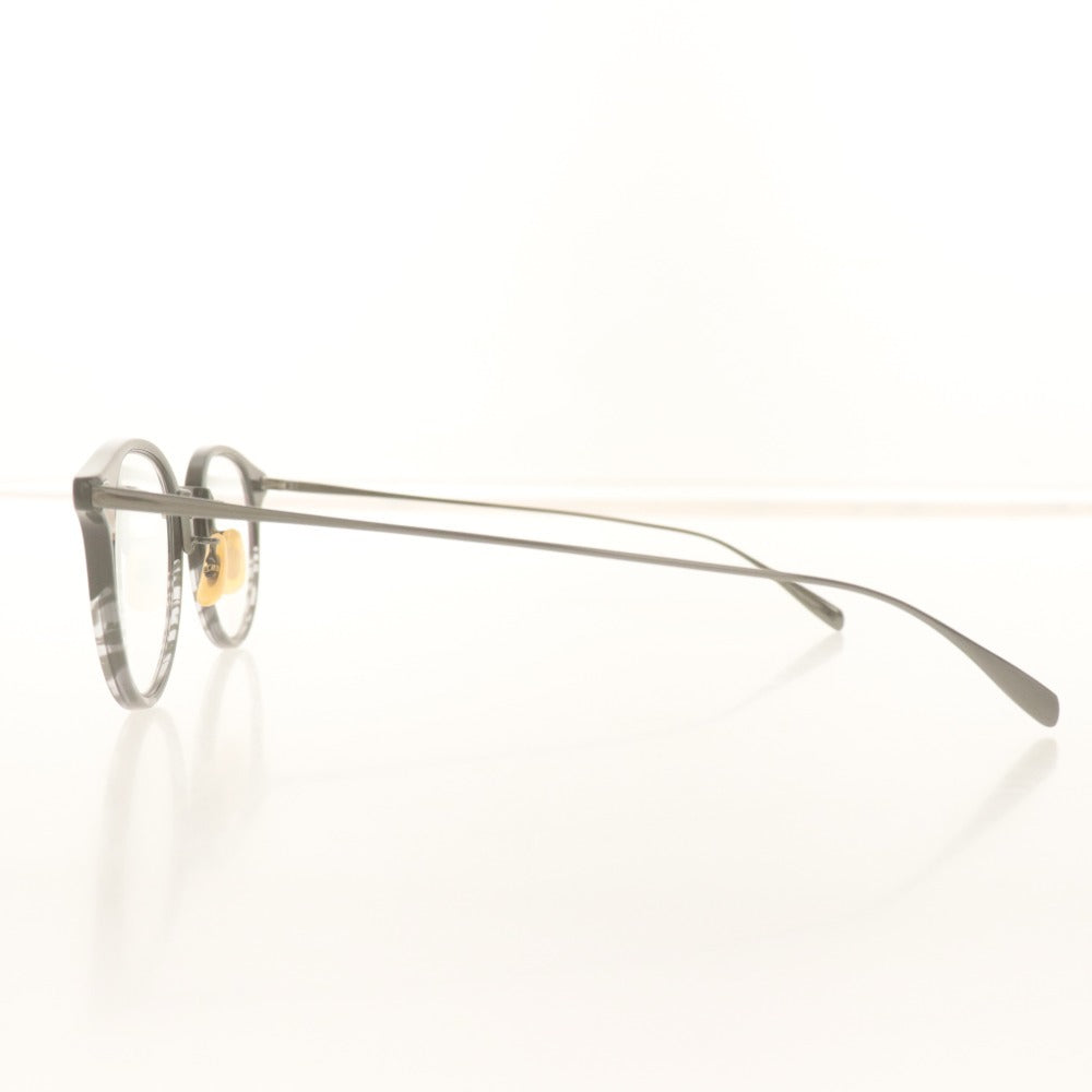 ■ BJ CLASSIC COLLECTION サングラス COM-510N NT 48□21-142 C-110-15 レンズ入り チタン メガネ ダークグレー 黒 ケース付き