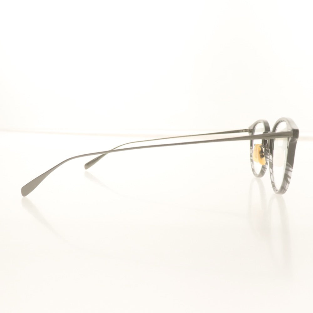 ■ BJ CLASSIC COLLECTION サングラス COM-510N NT 48□21-142 C-110-15 レンズ入り チタン メガネ ダークグレー 黒 ケース付き