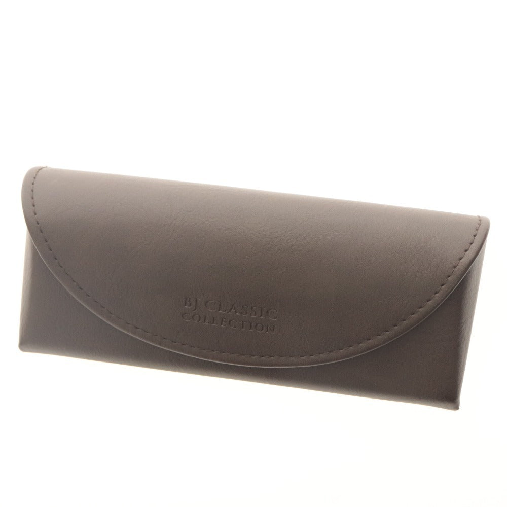 ■ BJ CLASSIC COLLECTION サングラス COM-510N NT 48□21-142 C-110-15 レンズ入り チタン メガネ ダークグレー 黒 ケース付き