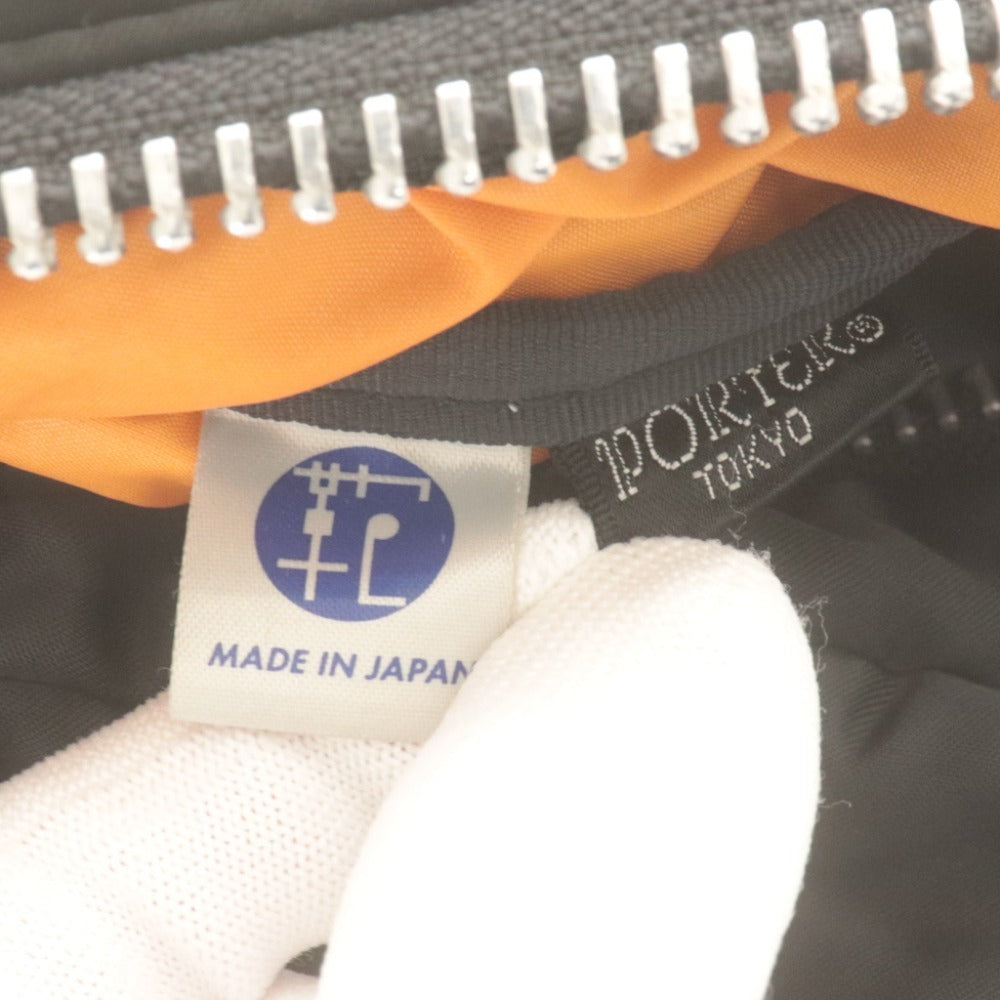 ■ PORTER ポーター 吉田カバン ウエストバッグ ショルダー 鞄 タンカーシリーズ YOSHIDA TOKYO MADE IN JAPAN メンズ 黒