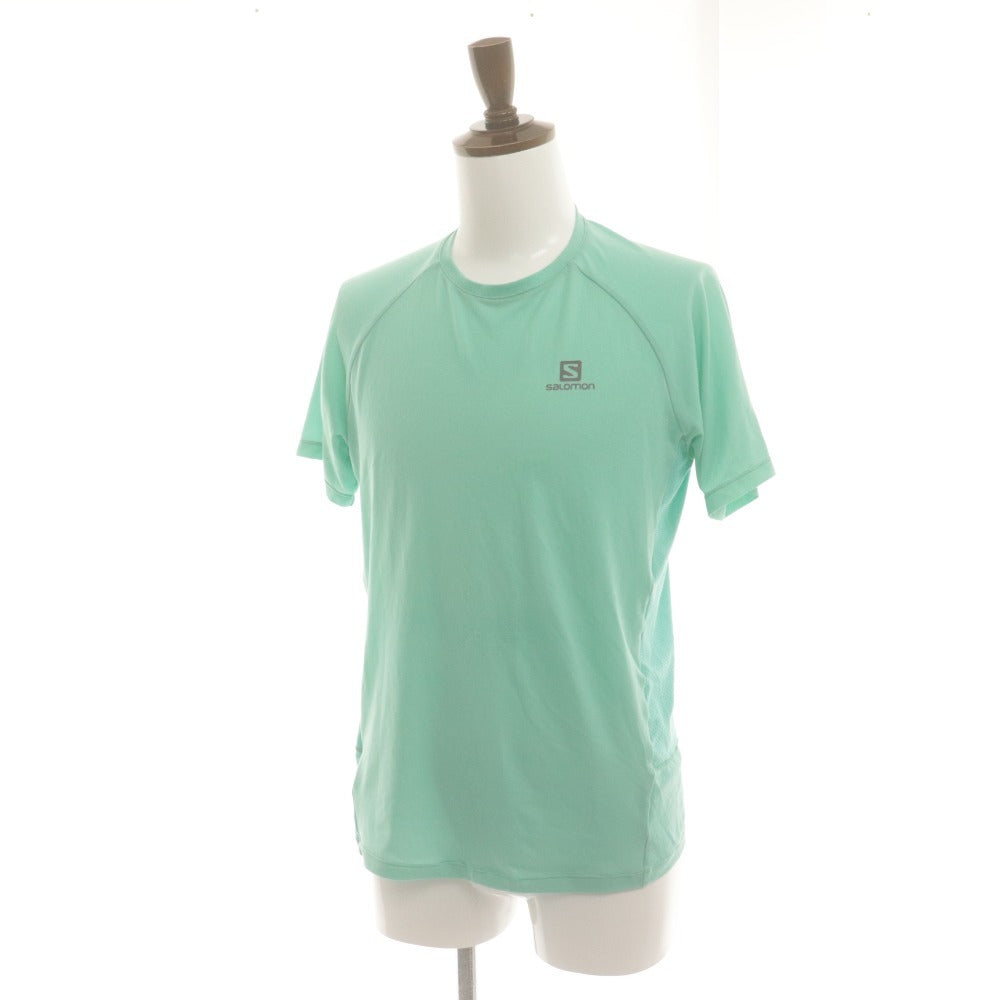 ■ SALOMON サロモン 半袖Tシャツ 2枚/点セット まとめ売り トップス トレーニング スポーツウエア ロゴ メンズ M ライト/ブルー,グリーン