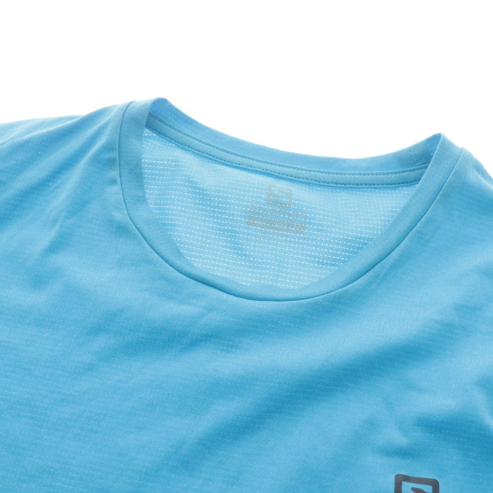 ■ SALOMON サロモン 半袖Tシャツ 2枚/点セット まとめ売り トップス トレーニング スポーツウエア ロゴ メンズ M ライト/ブルー,グリーン