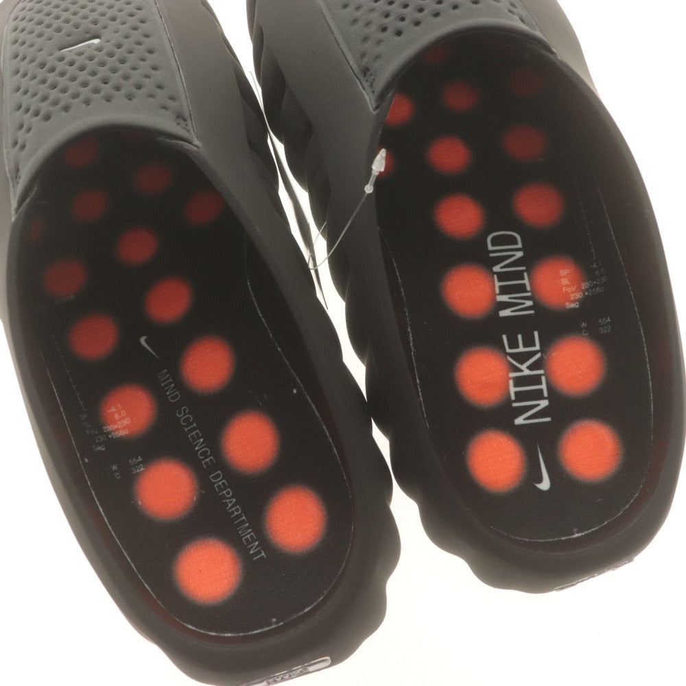 ■ NIKE ナイキ サンダル 靴 Mind 001 Mules Black/Chrome-Hyper Crimson HQ4307-001 メンズ 27cm 黒 箱/タグ/付属品付き 未使用(訳アリ)