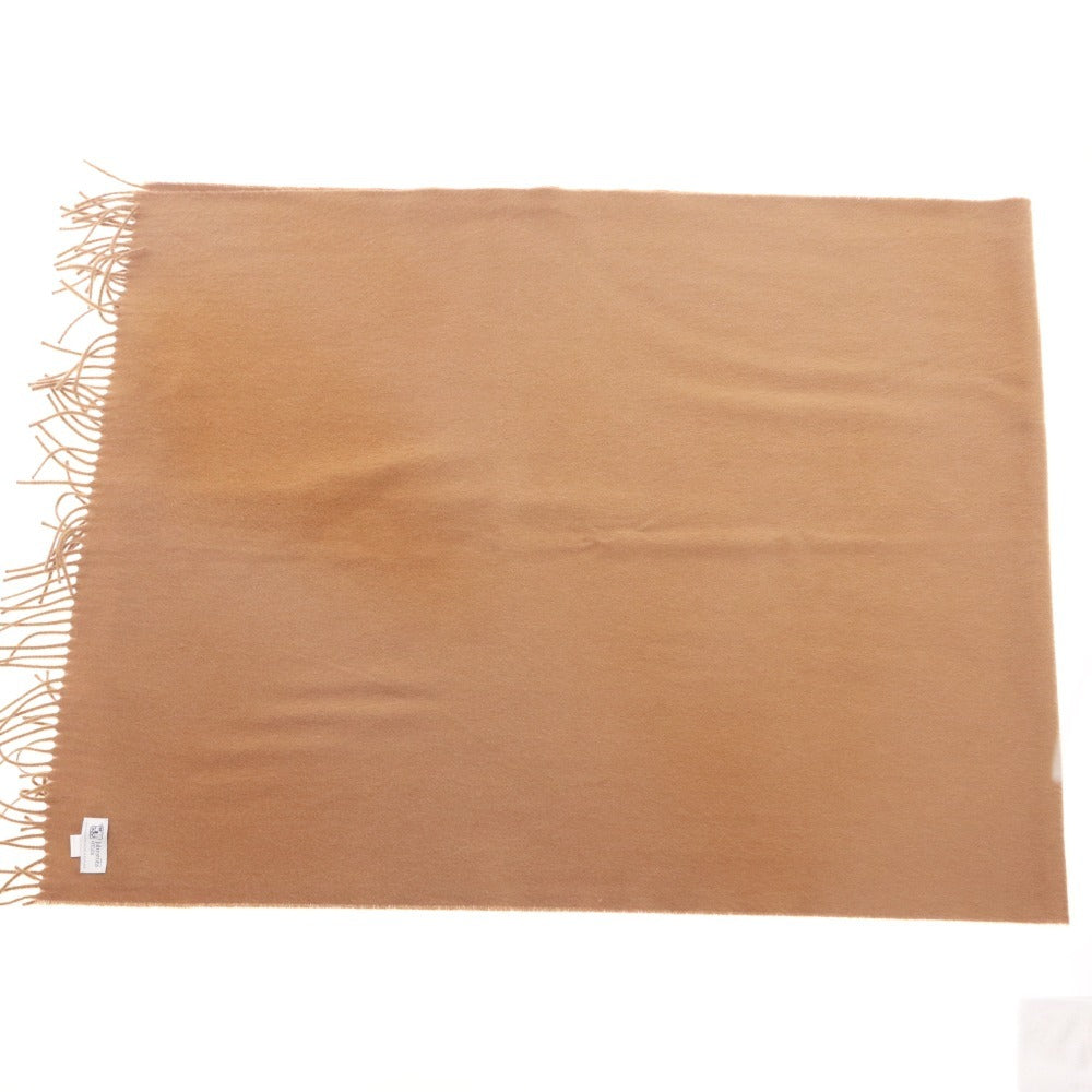 ■ Johnstons of Elgin Johnstons of Elgin Stole Scarf Large Cashmere Men's Women's Light Brown Unused