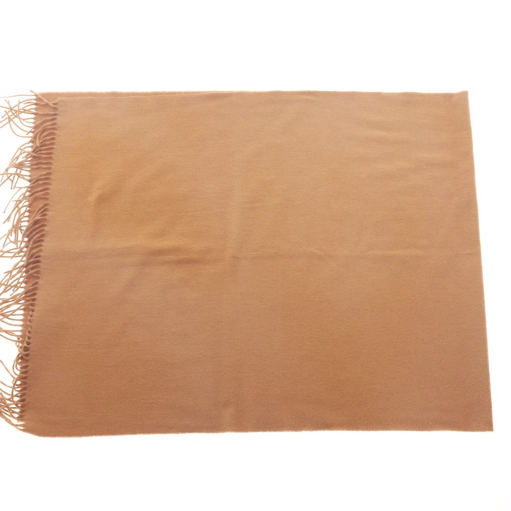 ■ Johnstons of Elgin Johnstons of Elgin Stole Scarf Large Cashmere Men's Women's Light Brown Unused