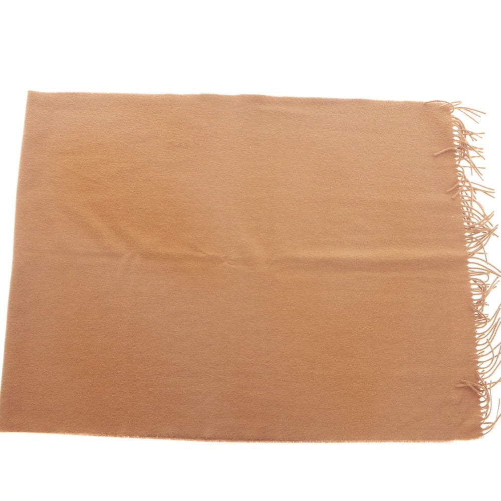■ Johnstons of Elgin Johnstons of Elgin Stole Scarf Large Cashmere Men's Women's Light Brown Unused