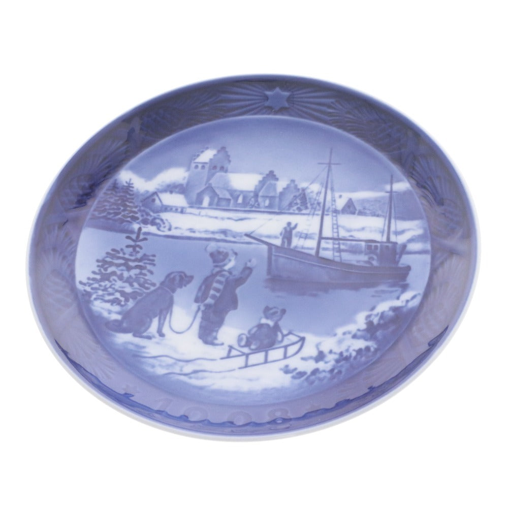 ■ ROYAL COPENHAGEN ロイヤルコペンハーゲン イヤープレート 2枚セット まとめ売り 1997年 1998年 食器 皿 箱付き 未使用