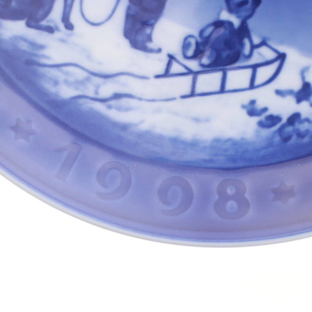 ■ ROYAL COPENHAGEN ロイヤルコペンハーゲン イヤープレート 2枚セット まとめ売り 1997年 1998年 食器 皿 箱付き 未使用