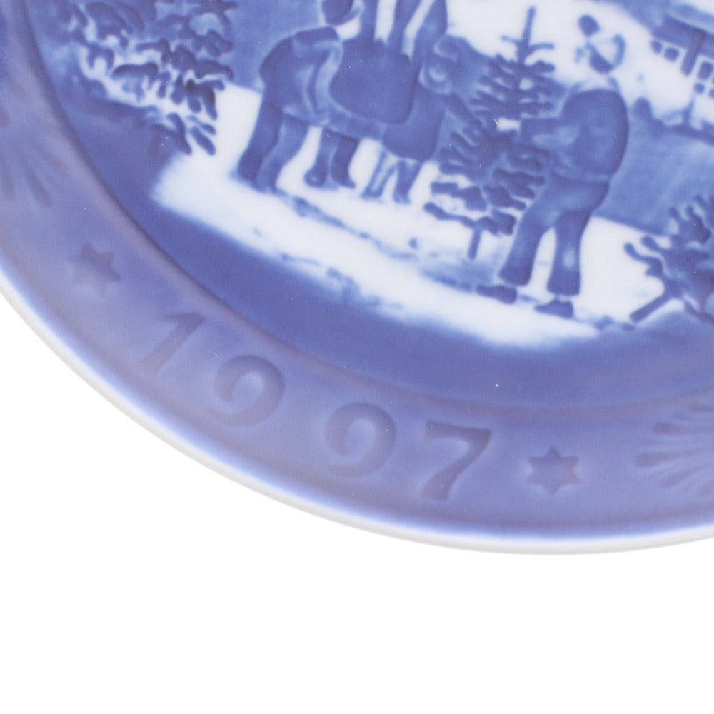 ■ ROYAL COPENHAGEN ロイヤルコペンハーゲン イヤープレート 2枚セット まとめ売り 1997年 1998年 食器 皿 箱付き 未使用