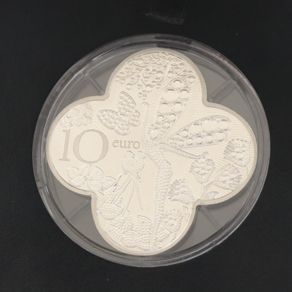 ■ Van Cleef & Arpels ヴァン クリーフ＆アーペル 記念 コイン 硬貨 モネドパリ 10ユーロ シリアルナンバー ケース付き 未使用
